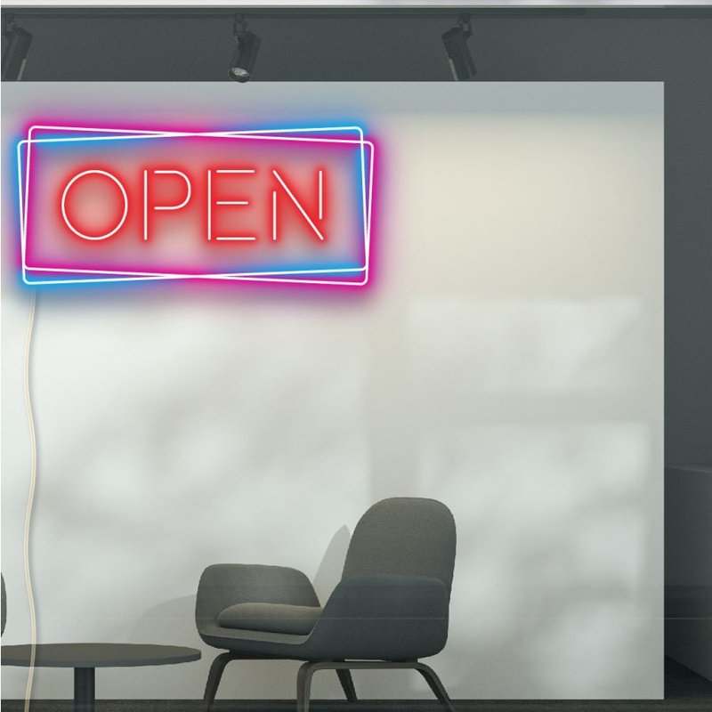 Southland Distribution Rectangular Open Neon Light bright LED wholesale pen retail distribution