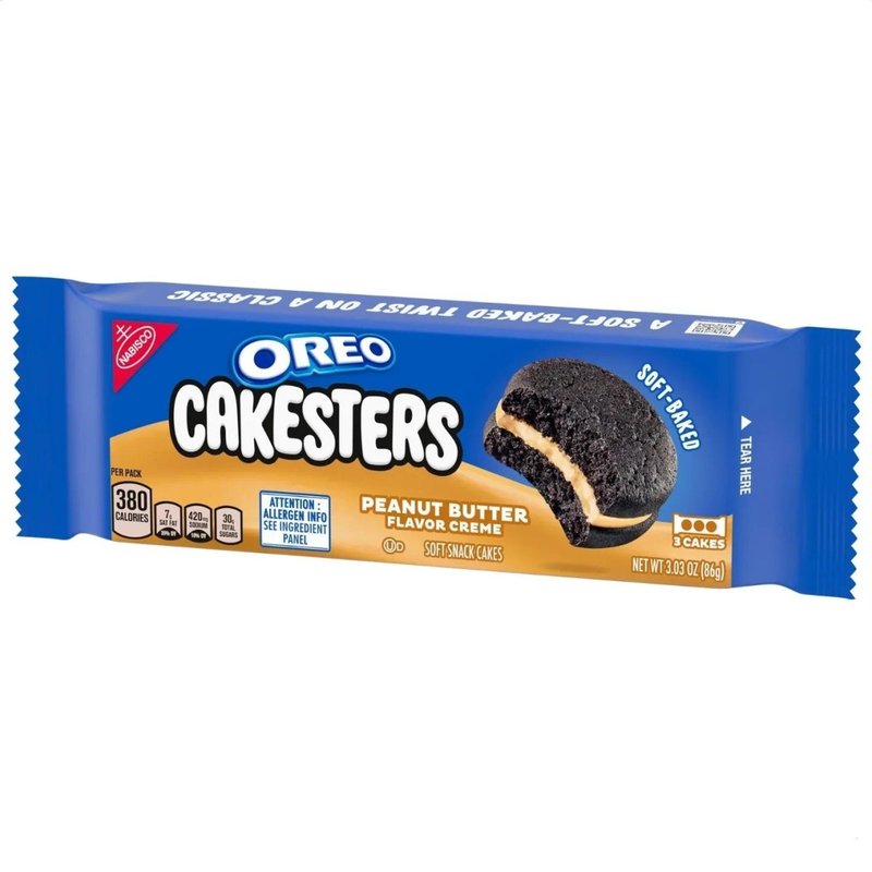 Oreo Cakesters Peanut Butter 3 Pack wholesale candy/snack retail distribution