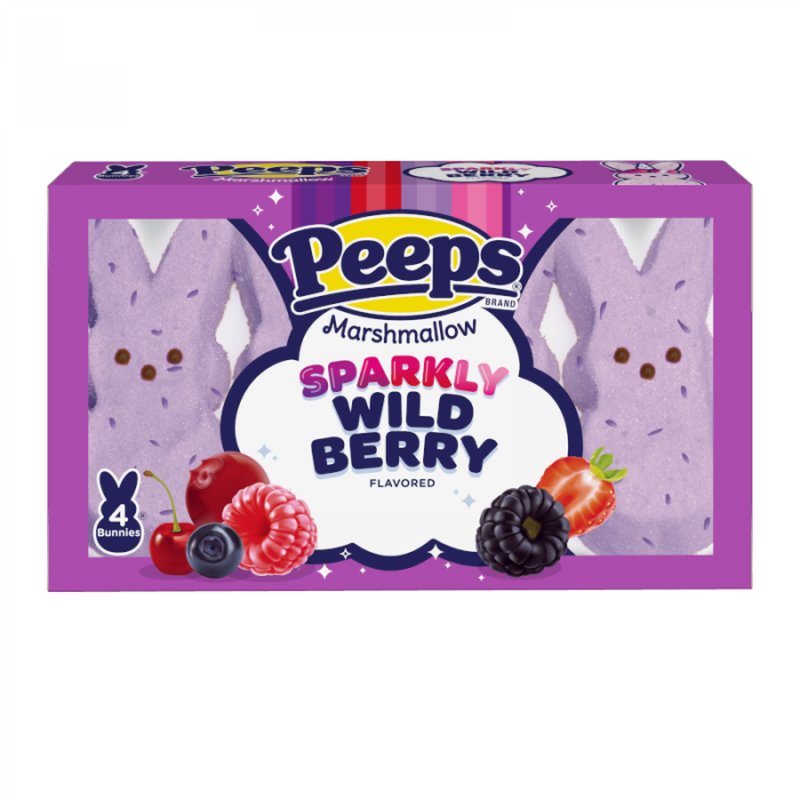 Easter Peeps Wildberry Bunnies 1.5 oz candy wholesale snack retail distribution