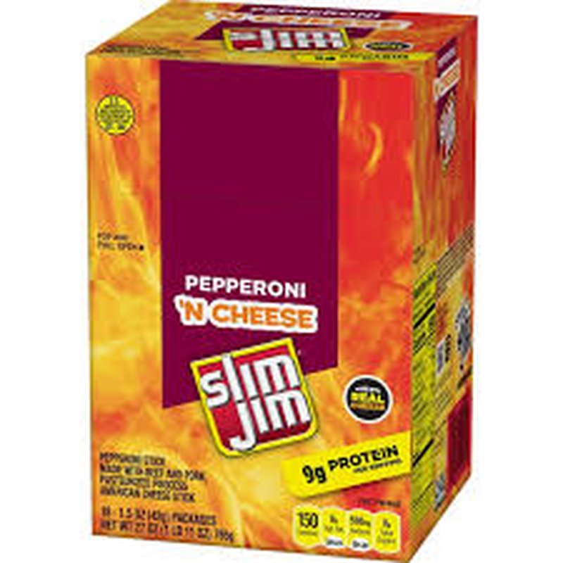 SJ Pepperoni 'N Cheese Mild Snacks 1.5 oz wholesale candy/snack retail distribution