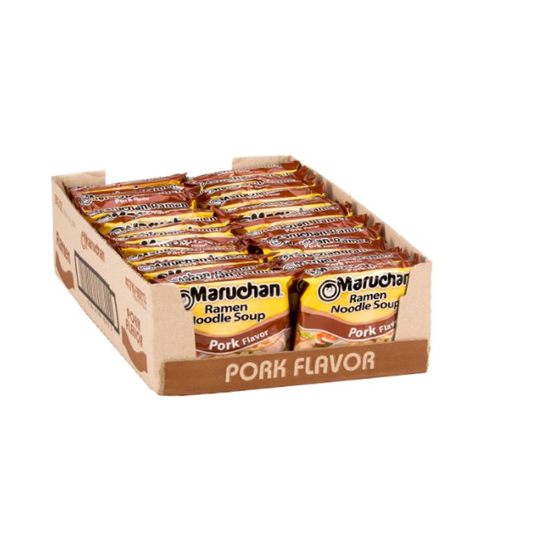 Maruchan Ramen Noodle Soup Pork Flavor 3 Oz wholesale grocery retail distribution