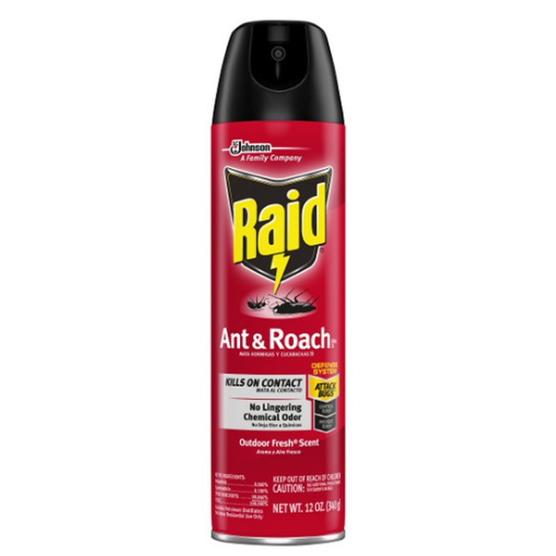 Raid Ant & Roach Outdoor Fresh 12 Oz wholesale grocery pest control solution