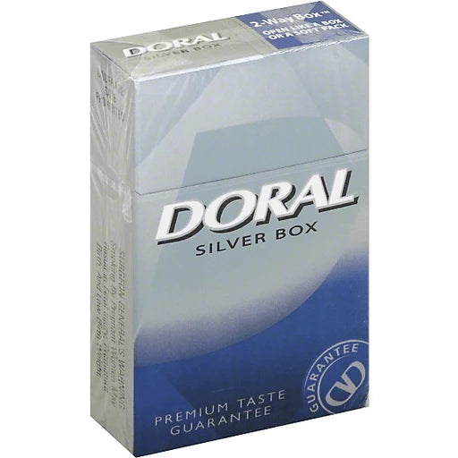 Doral King Box Silver