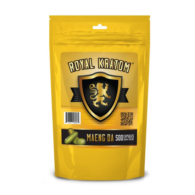 Royal Kratom 500 Capsules Bag wholesale capsules retail distribution