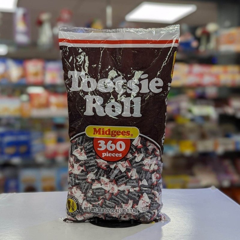 Tootsie Roll Midgees Original 360 Ct wholesale candy/snack retail distribution