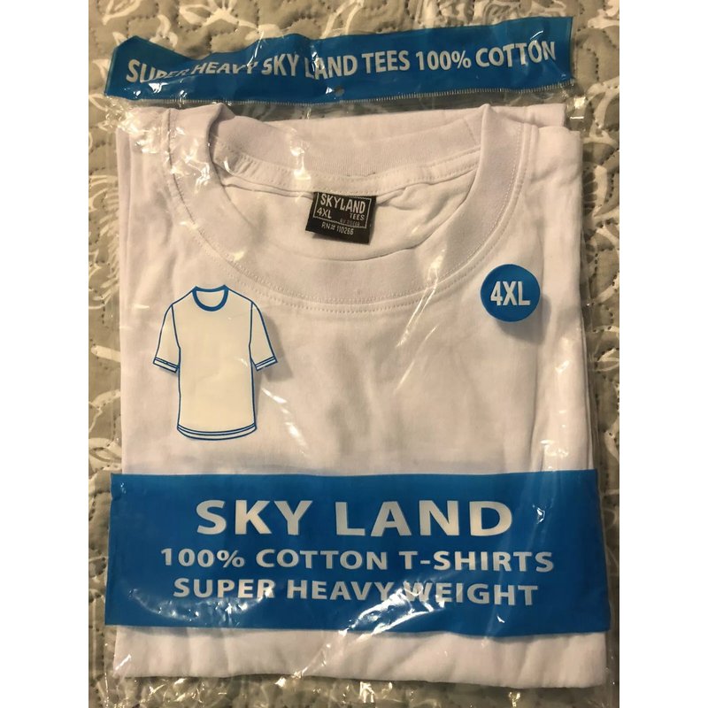 Skyland Crew Neck T-Shirt premium cotton unisex shirt wholesale clothing retail distribution