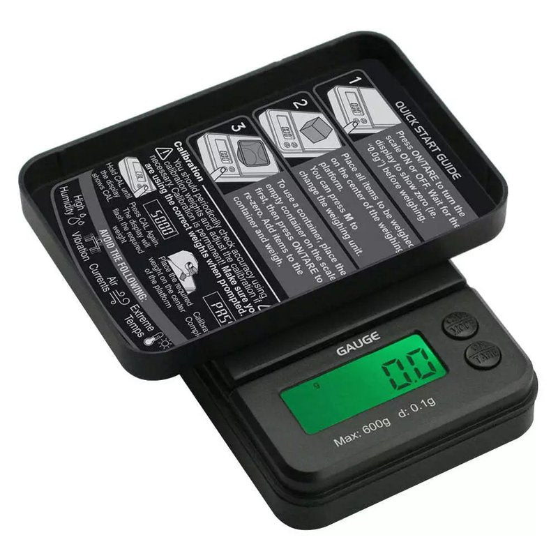 Truweigh Gauge Digital Mini Scale 600g capacity 0.1g precision wholesale tw gauge scale 600g x 0.1g ea retail distribution