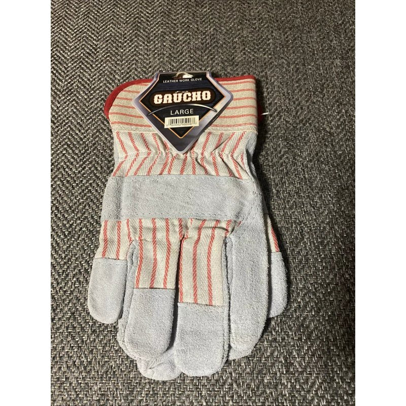 Gaucho Leather Work Glove Large Size wholesale work gloves retail distribution