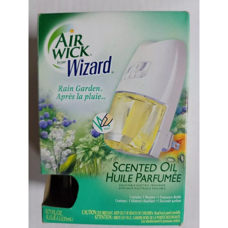 Air Wick Wizard Scented Oil Rain Garden fragrance wholesale air freshener retail distribution