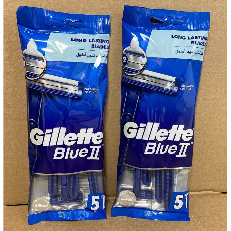Gillette Blue 2 Disposable Razor 10 Razors Pack with twin blade technology and aloe strip wholesale gillette blue 2 disposable razor 10 razors pack | comfortable shave, effortless precision retail distribution