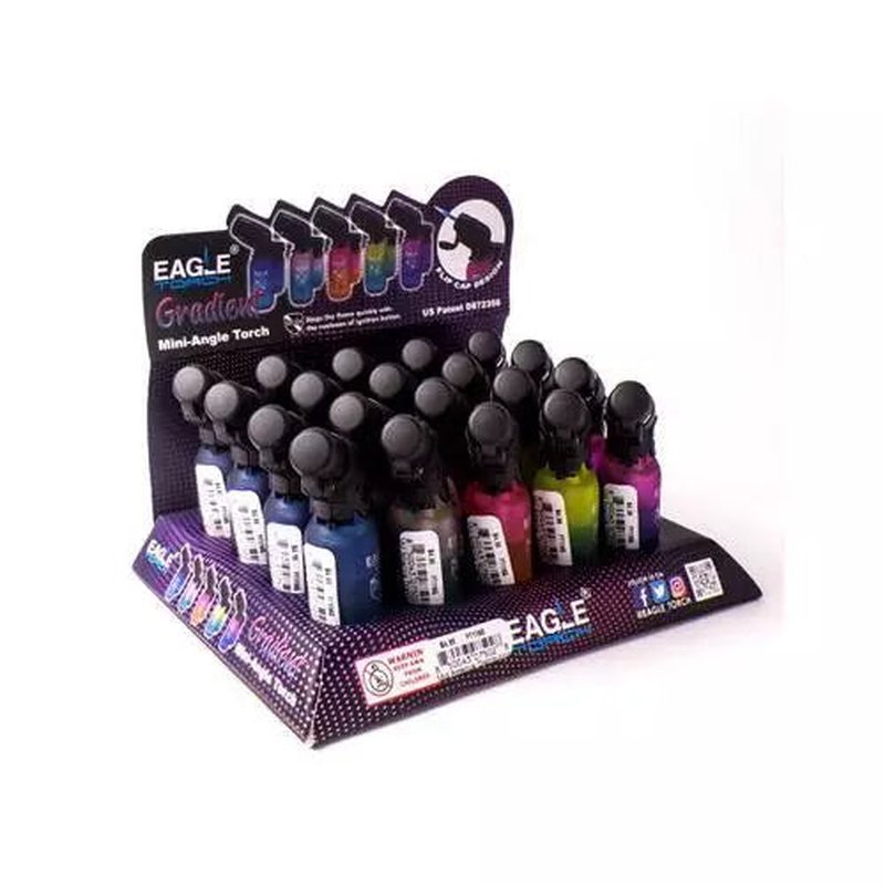 Eachgle Angle Torch Lighter 20Ct premium lighters wholesale retail distribution