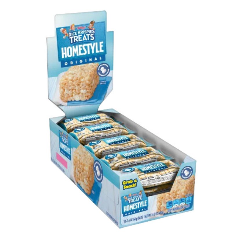 Rice Krispies Treat Homestyle 10 CT wholesale candy/snack retail distribution
