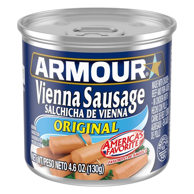 Armour Original Vienna Sausage 4.6 oz can wholesale grocery retail distribution