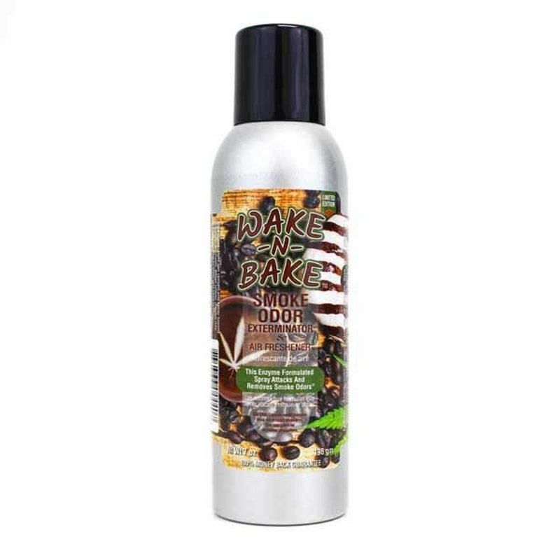 Smoke Odor Exterminator Spray Wake-N-Bake 7 oz enzyme-based air freshener wholesale household retail distribution