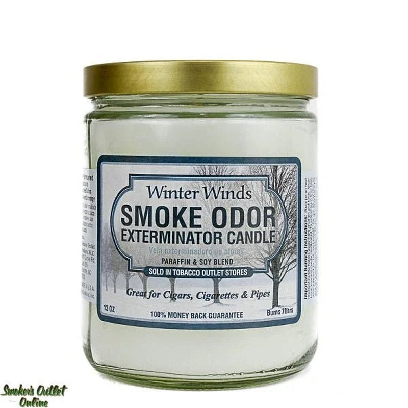 Smoke Odor Exterminator Candle Winter Winds 13 oz wholesale household retail distribution