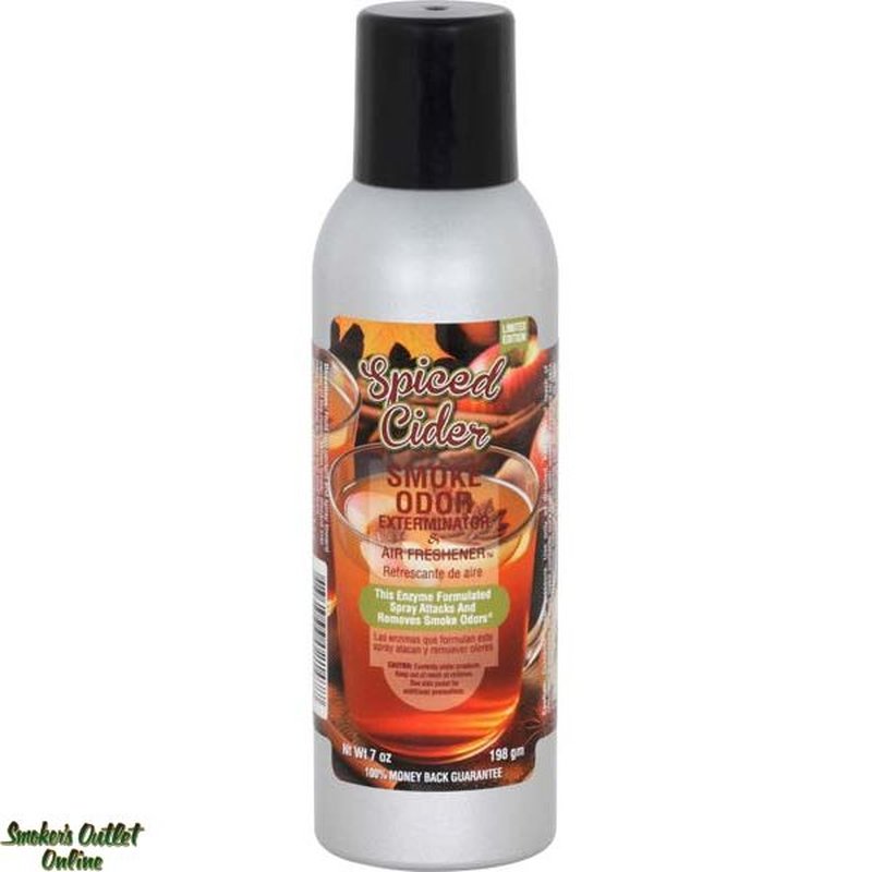 Smoke Odor Exterminator Spray Spiced Cider 7 oz enzyme-based odor eliminator wholesale household retail distribution