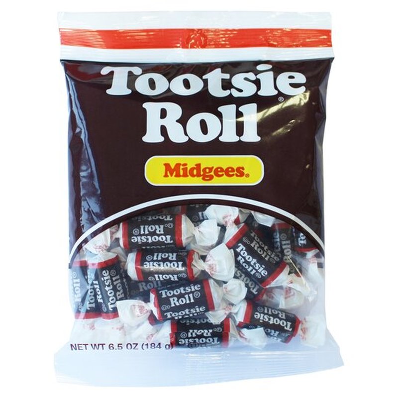 Tootsie Roll Peg Bag 6.5oz wholesale candy/snack retail distribution