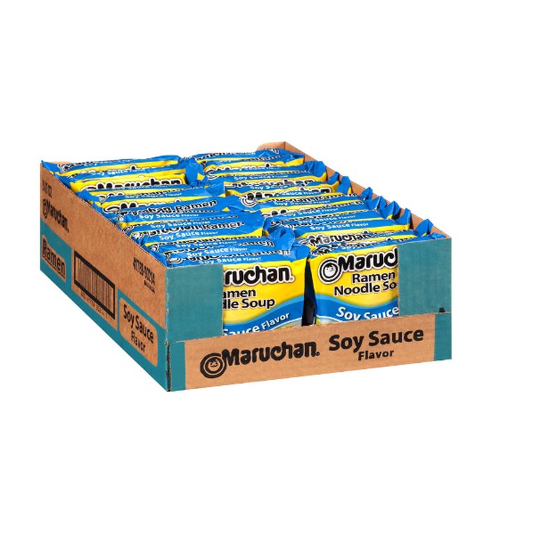 Maruchan Ramen Soy Sauce 3 oz / 24 ct wholesale grocery retail distribution