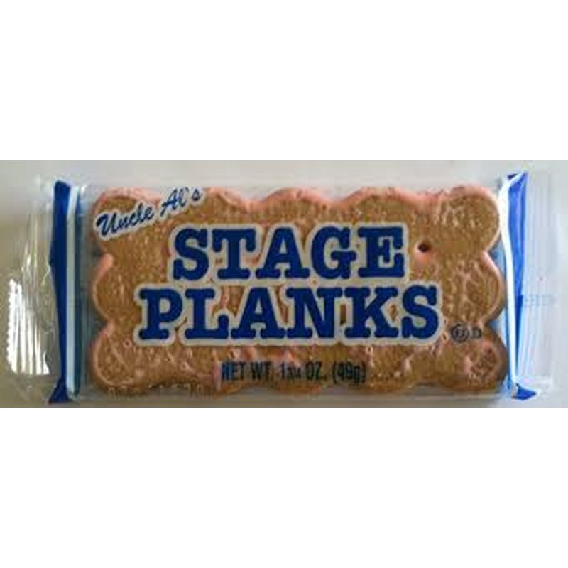 Uncle Al's Old Fashioned Stage Planks candy snack 12 count wholesale candy/snack retail distribution
