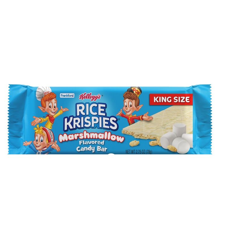 Rice Krispies Marshmallow King Size bars 18 CT wholesale candy/snack retail distribution