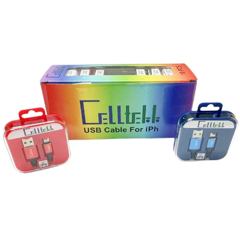 Celltekk USB Cables 10 Ct wholesale phone accessories retail distribution