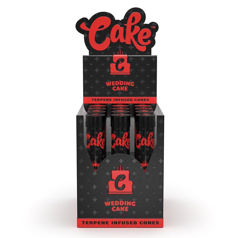 Cake Terpene Infused Cones premium pre-rolled cones wholesale cones retail distribution