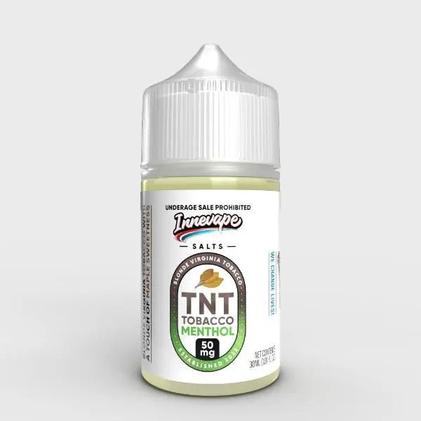 Innevape Salt Series 30mL - 50mg - TNT Tobacco Menthol