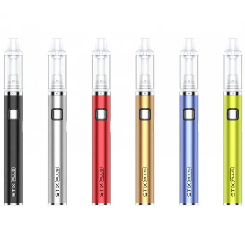 Yocan Stix Plus Kit Starter Kit with adjustable voltage and ceramic cartridge wholesale vape kits > starter kits & mods > pod system kits retail distribution - product detail view