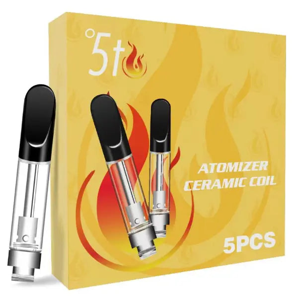 5To cCell 510 1mL Cartridge 5-Pack for wholesale and bulk pricing from Vape Wholesale USA