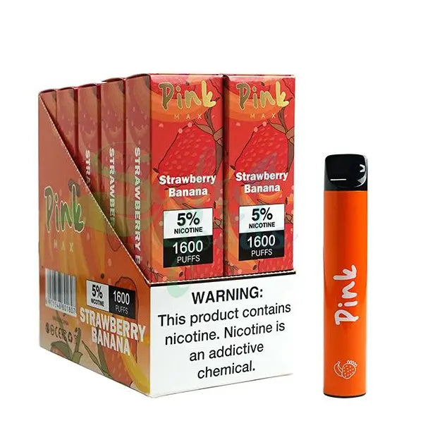Pink Max Disposables 10 Pack - Vape Wholesale USA