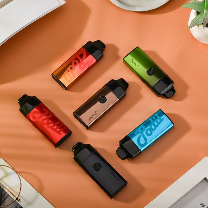 DazzLeaf PODii Vaporizer with removable ceramic coil pods, innovative design wholesale retail distribution