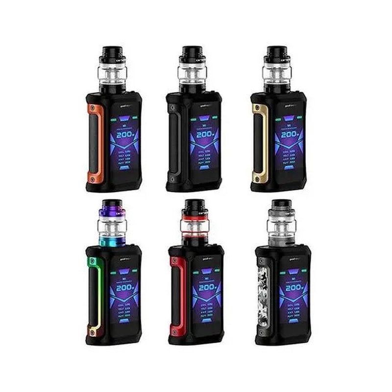 GeekVape Aegis X Kit 200W Zeus Edition Box Mod wholesale vape kits > starter kits & mods > box mod kits retail distribution - specifications