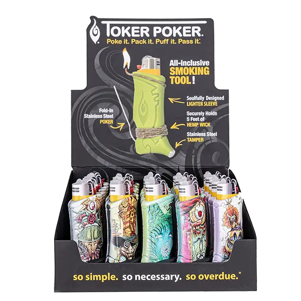 Toker Poker 25 count display Alice In Wonderland edition bulk pricing!