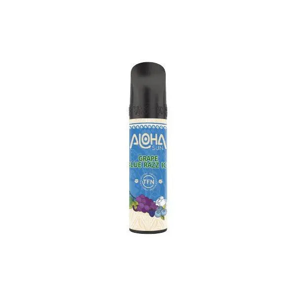 Grape Blue Razz Ice Aloha Sun TFN Disposable 10-Pack Bulk Deal!