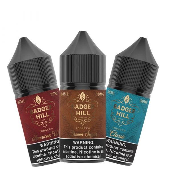 Badger Hill Reserve Salt Series 30ML Wholesale