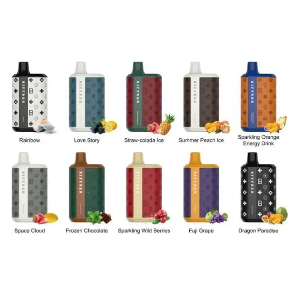 Biff Bar Luxx 5500 Puffs Disposable 10-Pack Wholesale Deal!
