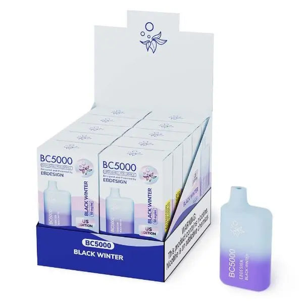 EB Designs BC5000 Disposable-10-Pack Black Winter