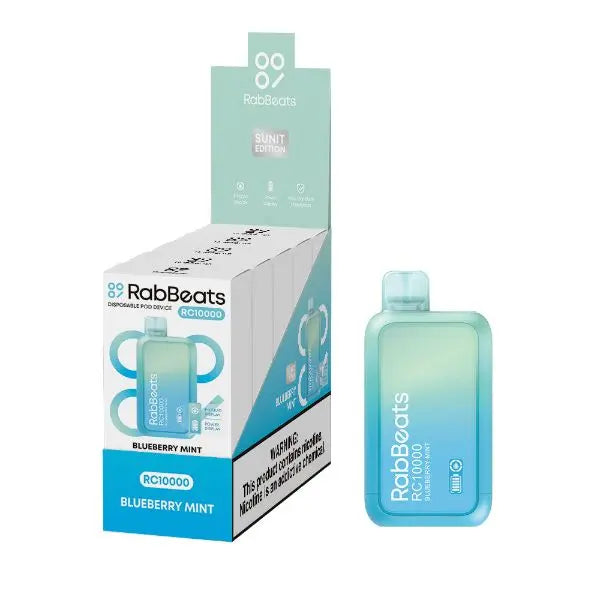RabBeats Rc1000 5 Pack BLUEBERRY MINT