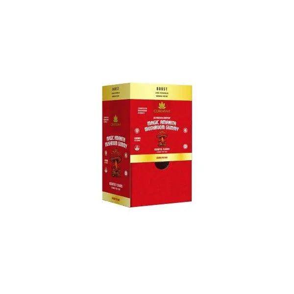 Curevana Single 600mg Amanita Gummies Box of 25