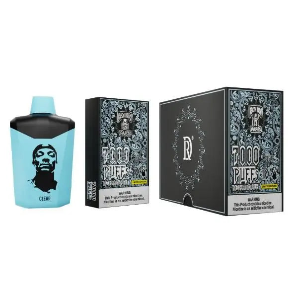 Death Row Vape 7000 Puffs Disposable Clear