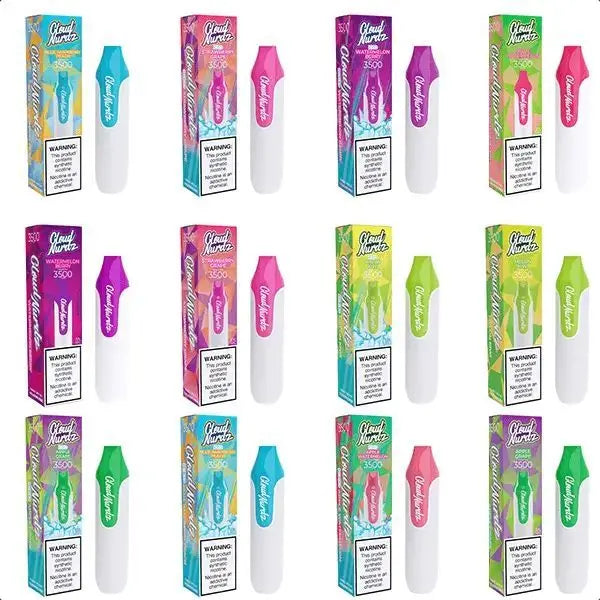 Cloud Nurdz 3500 Puffs Disposable Vape – 25mg Nicotine, Sweet & Smooth