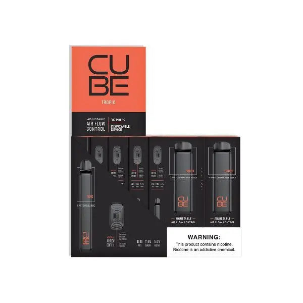 VaporTech Cube Disposable 10-Pack Tropic