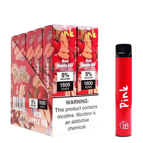 Pink Max Disposables 10 Pack - Vape Wholesale USA