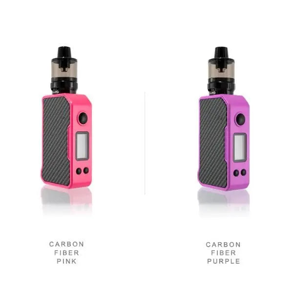 Carbon Fiber Pink & Carbon FIber Purple Dovpo MVP 220w Box Kit Bulk Deal!