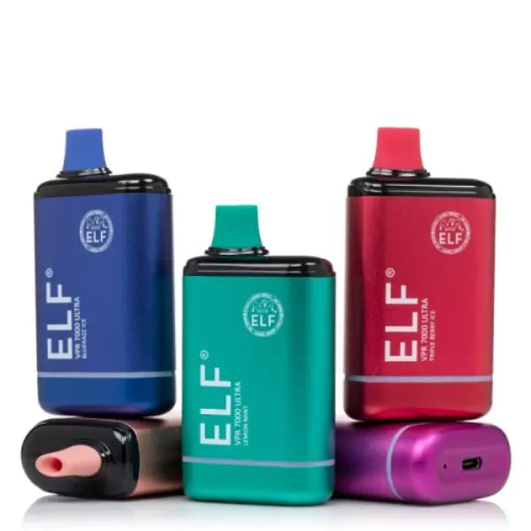 ELF VPR Ultra Disposable Vape – 7000 Puffs of Intense Flavor