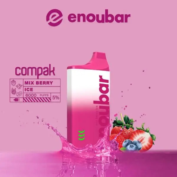 Mix Berry Ice ENOUBAR Compak Rechargeable Disposable Device Best Bulk Deal