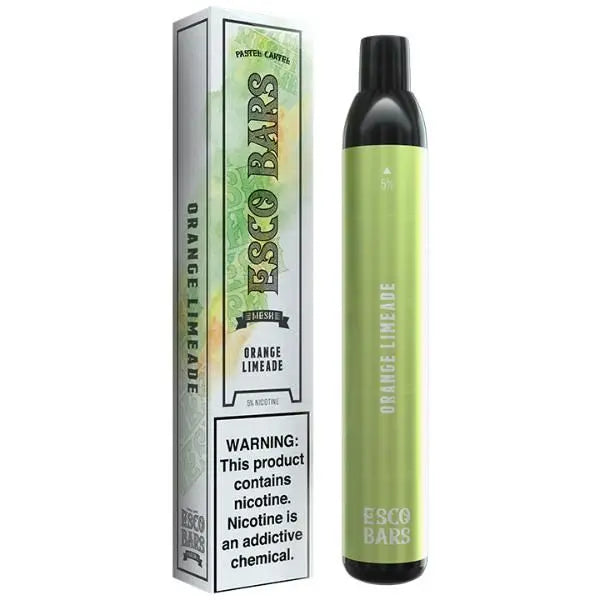 Orange Limeade Esco Bars 2500 Puffs Disposable 10 Pack Wholesale Price!