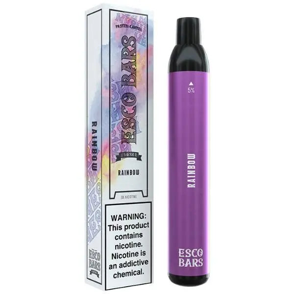 Rainbow Esco Bars 2500 Puffs Disposable 10 Pack Bulk Price!