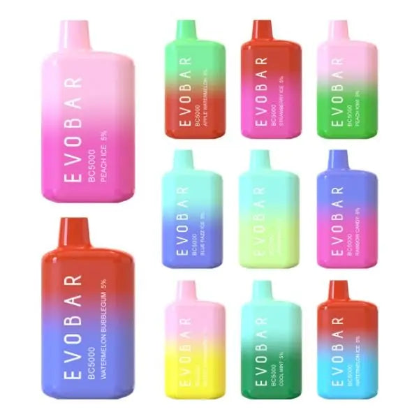 EVO Bar Disposable 5000 puffs for wholesale and bulk pricing from Vape Wholesale USA