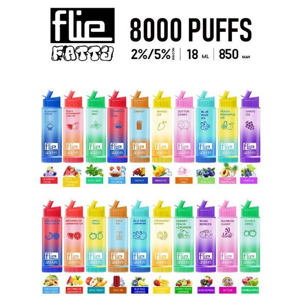 Flie Fatty 8000 Puffs Disposable 